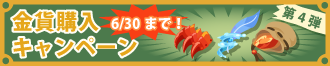金貨購入キャンペーン第4弾