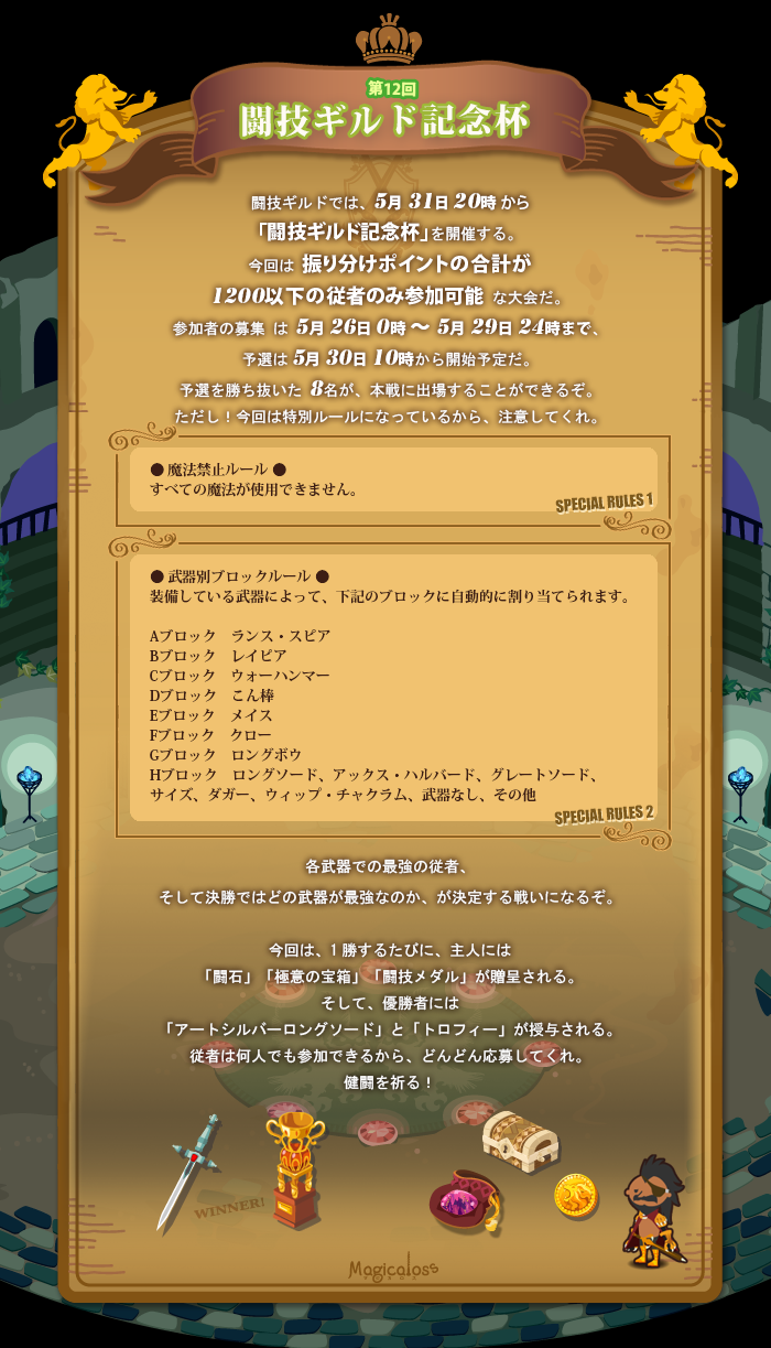 第12回闘技ギルド記念杯